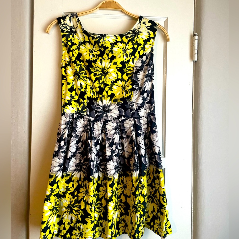 Floral knee length dress